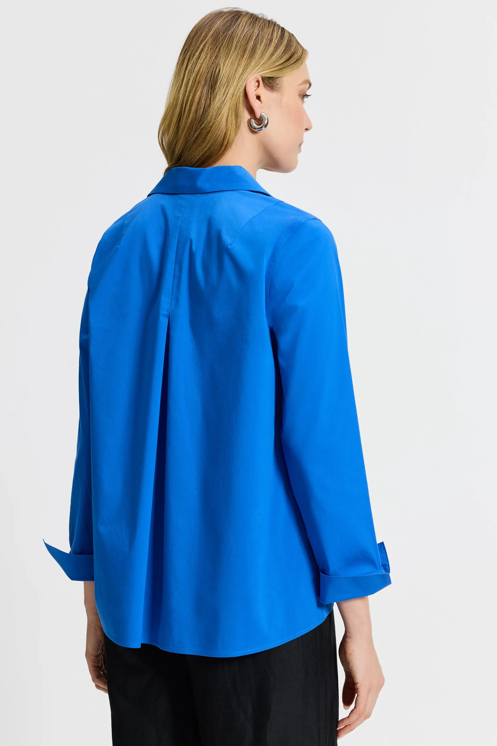 Agnes Stretch No Iron Popover Shirt