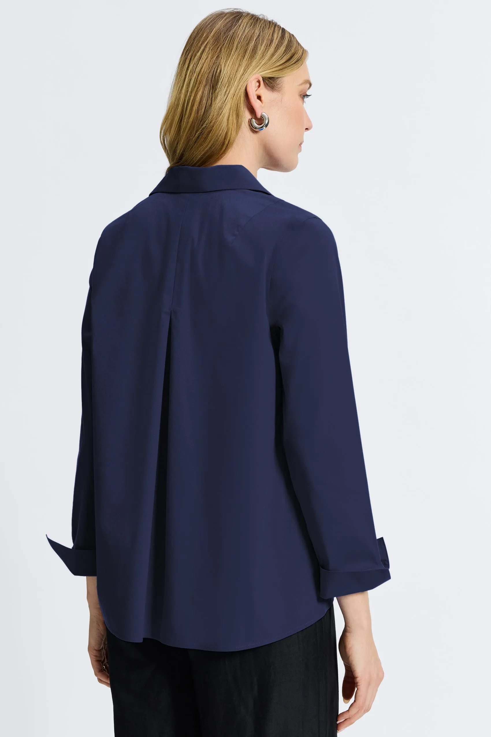 Agnes Stretch No Iron Popover Shirt