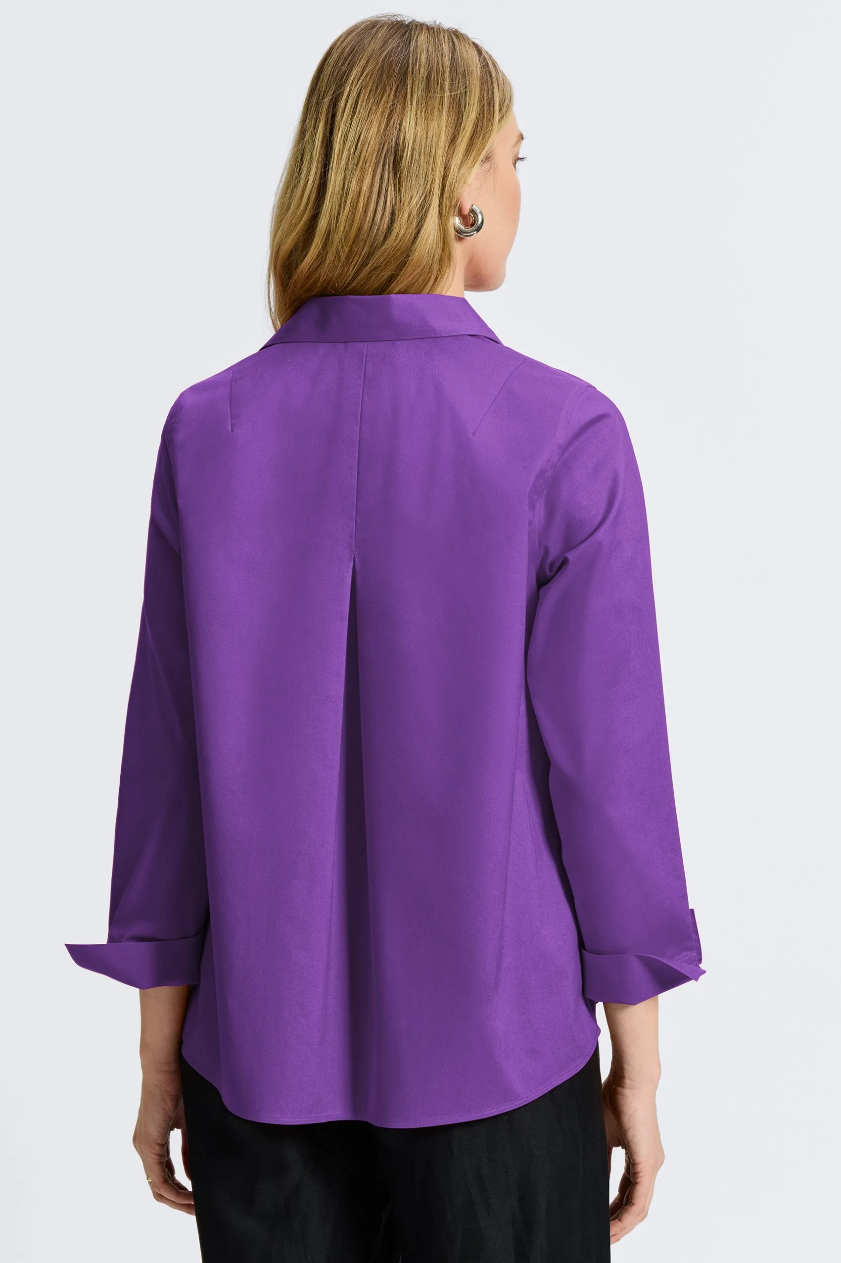 Agnes Stretch No Iron Popover Shirt