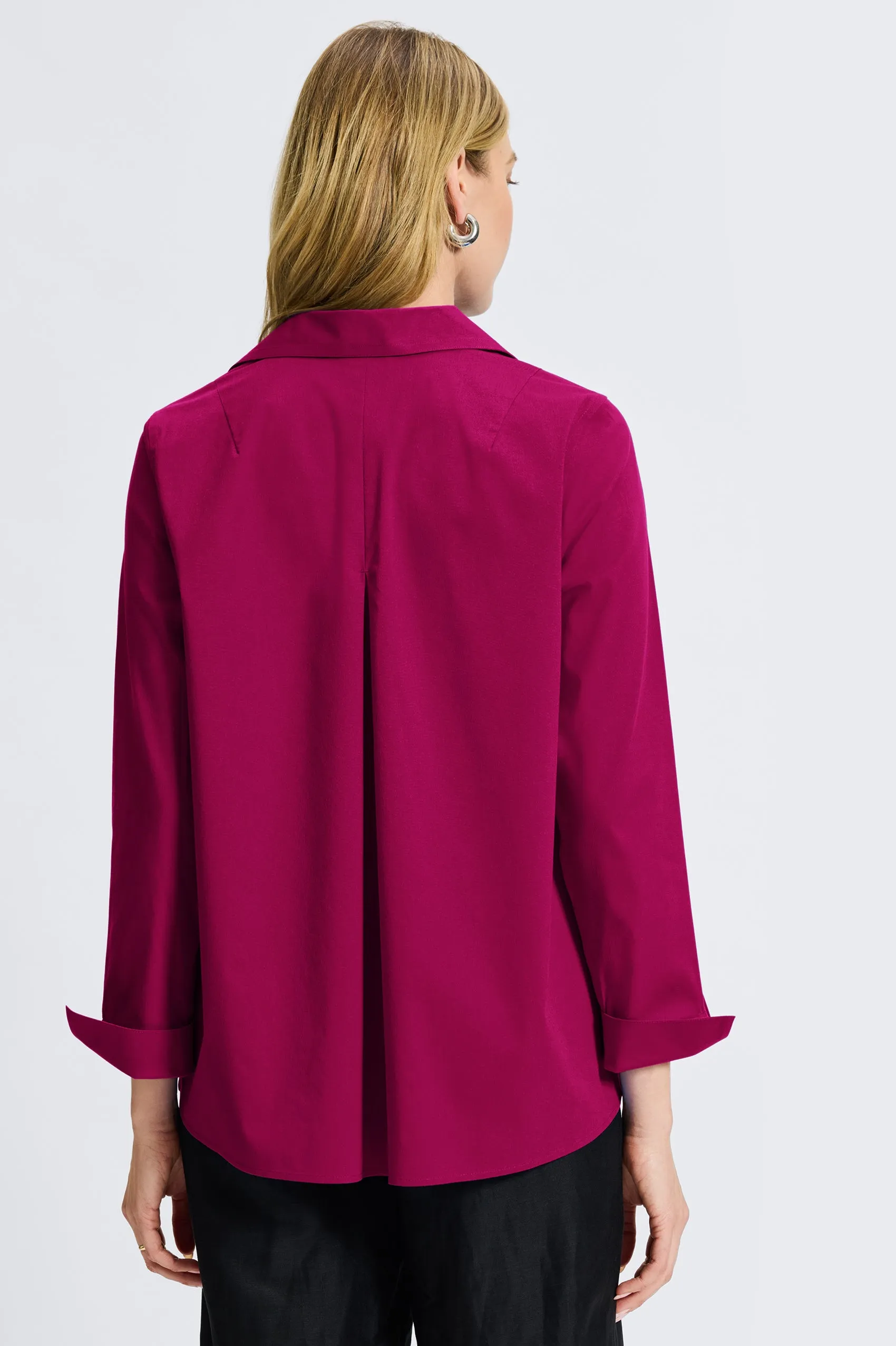 Agnes Stretch No Iron Popover Shirt