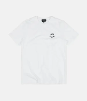 A.P.C. No Fun T-Shirt - White
