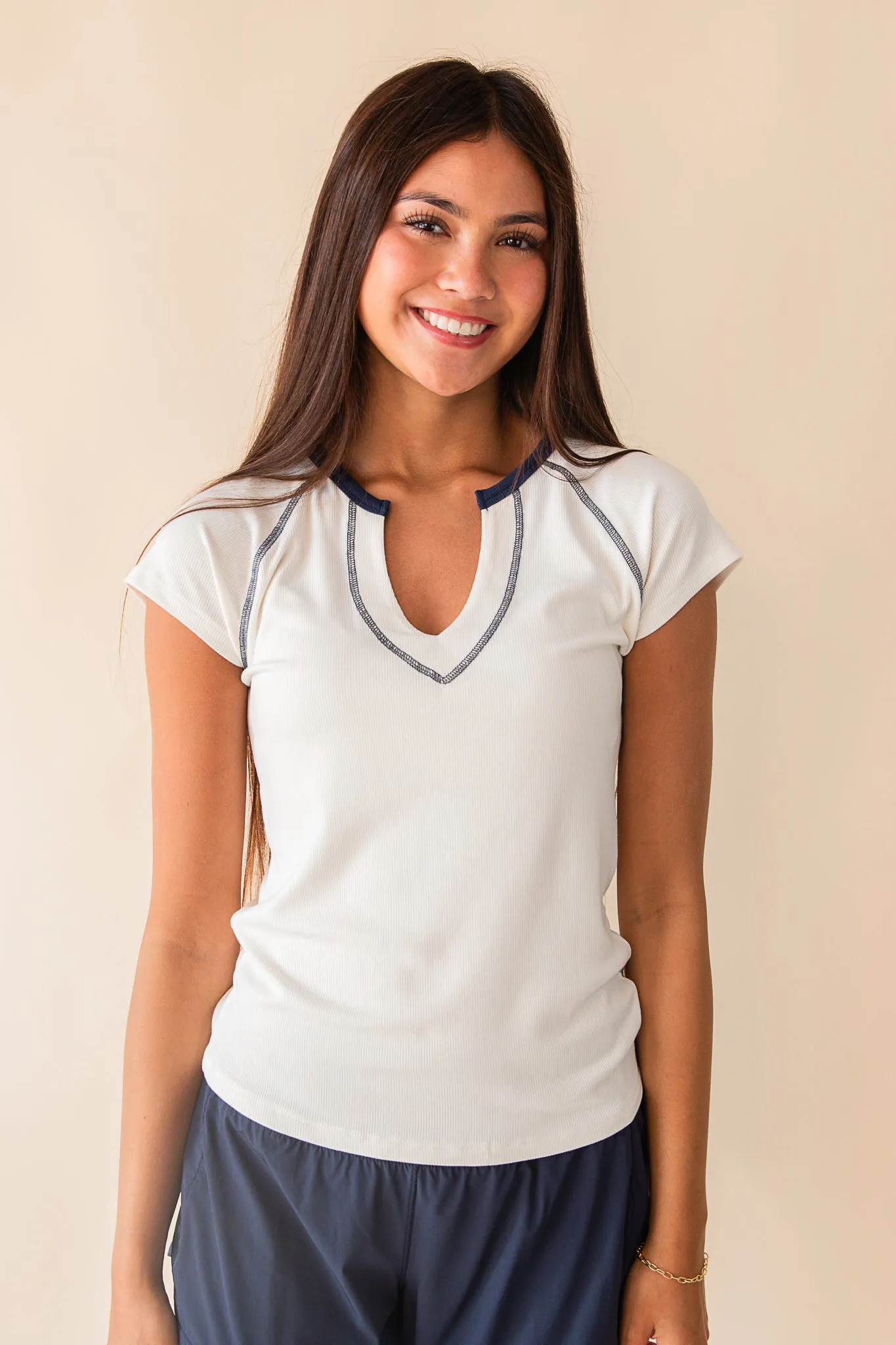 Ballpark V-Neck Shirt