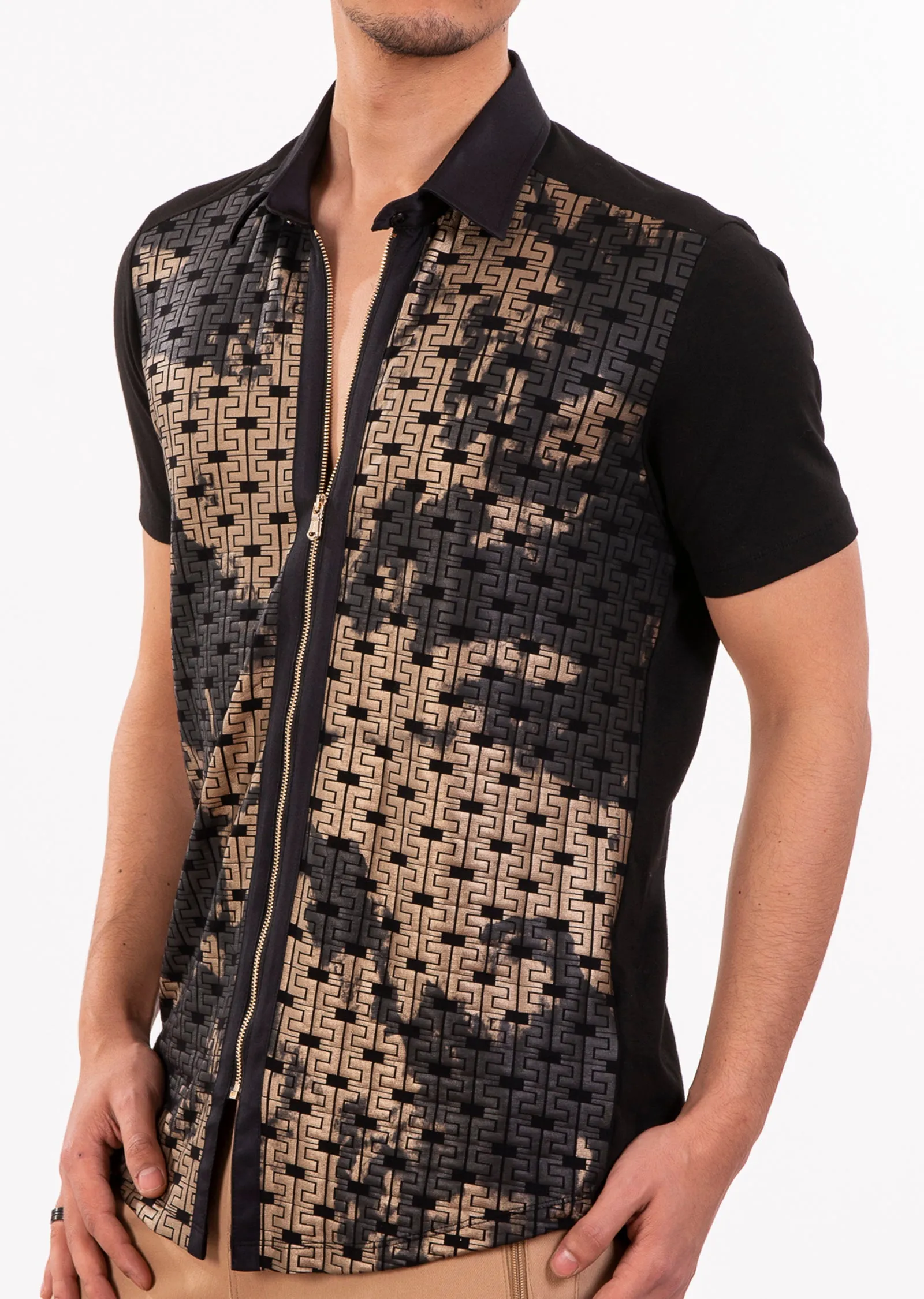 Black Gold "Labyrinth" Shirt