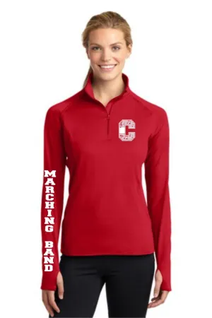 Chap Band Ladies Sport Wick 1/2 Zip Pullover