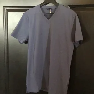 Hrst V-Neck T-Shirt Denim Blue HRTS212301
