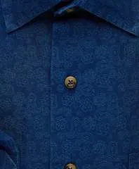 Indigo Paisley Sport Shirt