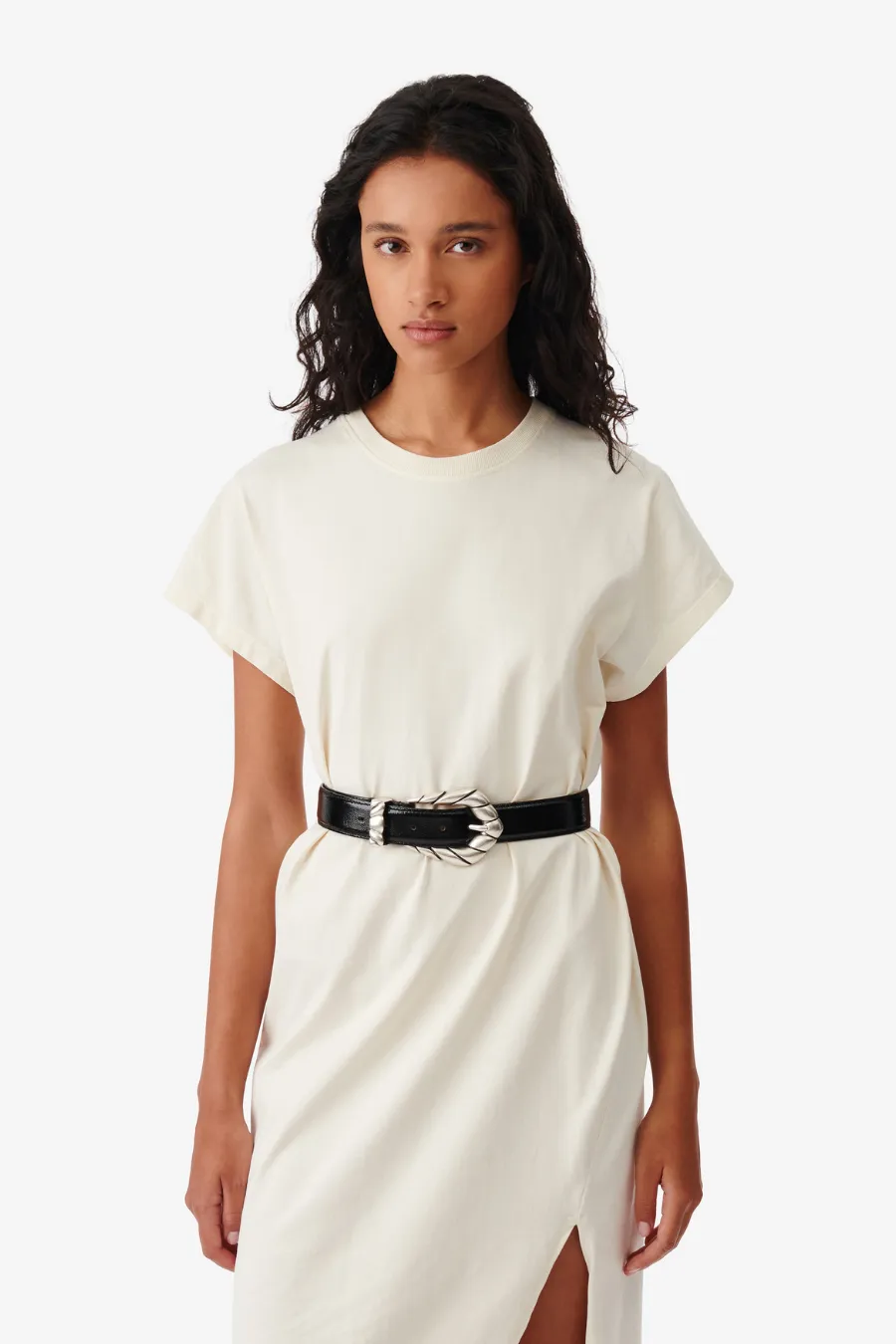 Litonya Midi Dress Cloudy White