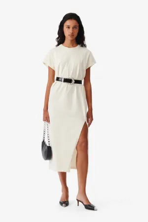 Litonya Midi Dress Cloudy White