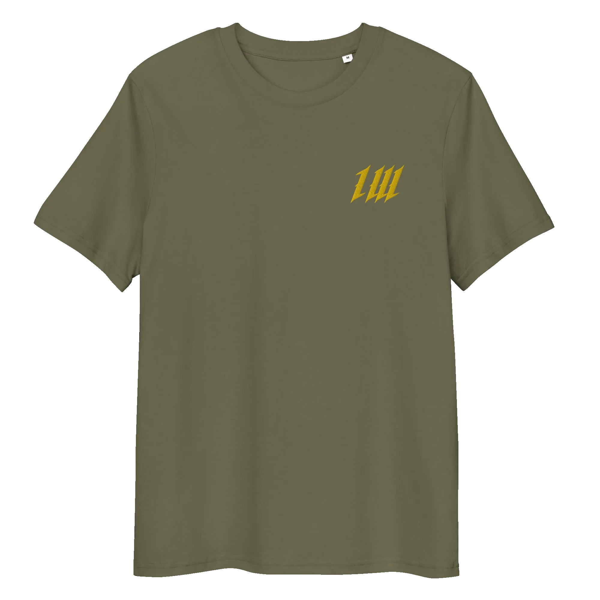 Minimal Olive Green Organic Tee