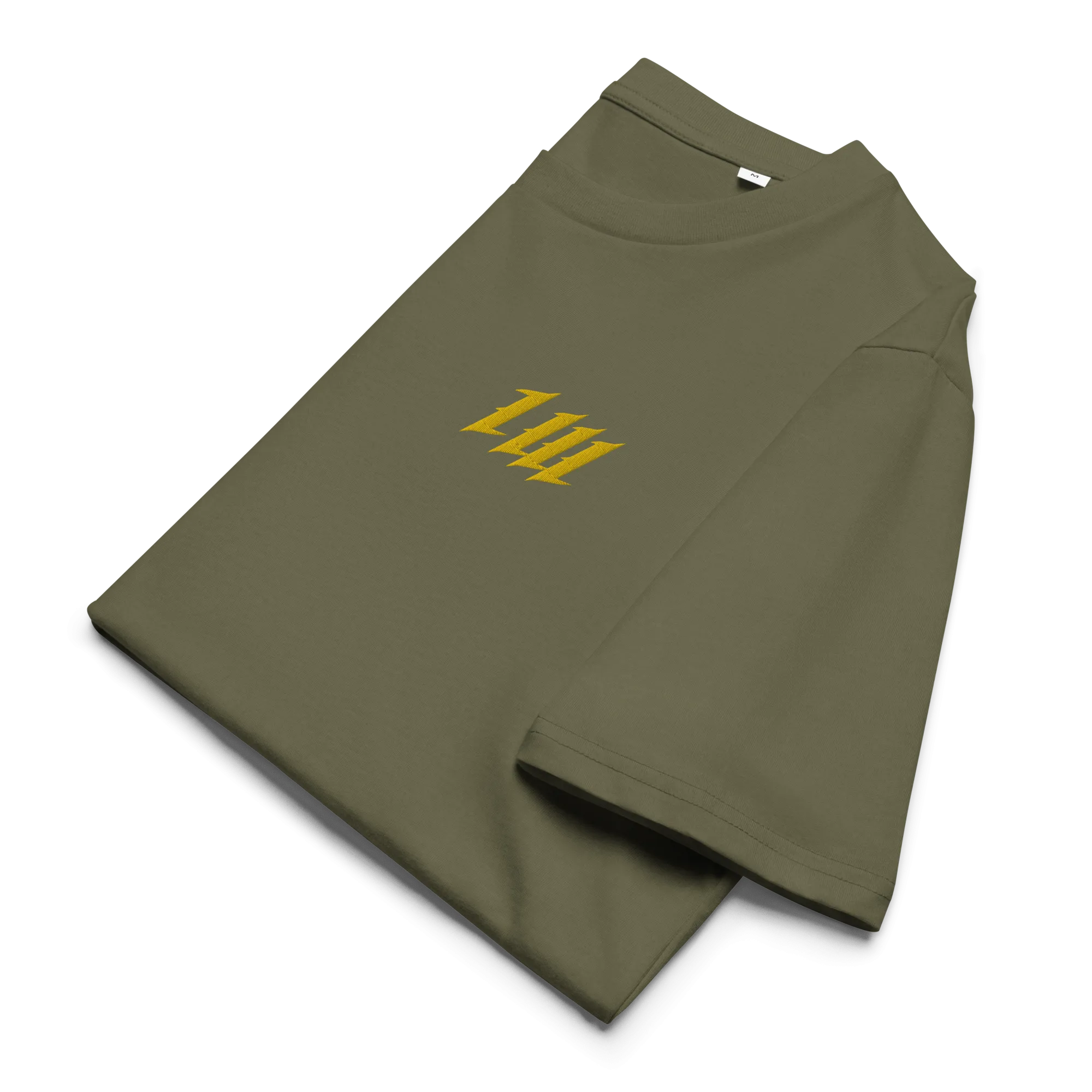 Minimal Olive Green Organic Tee