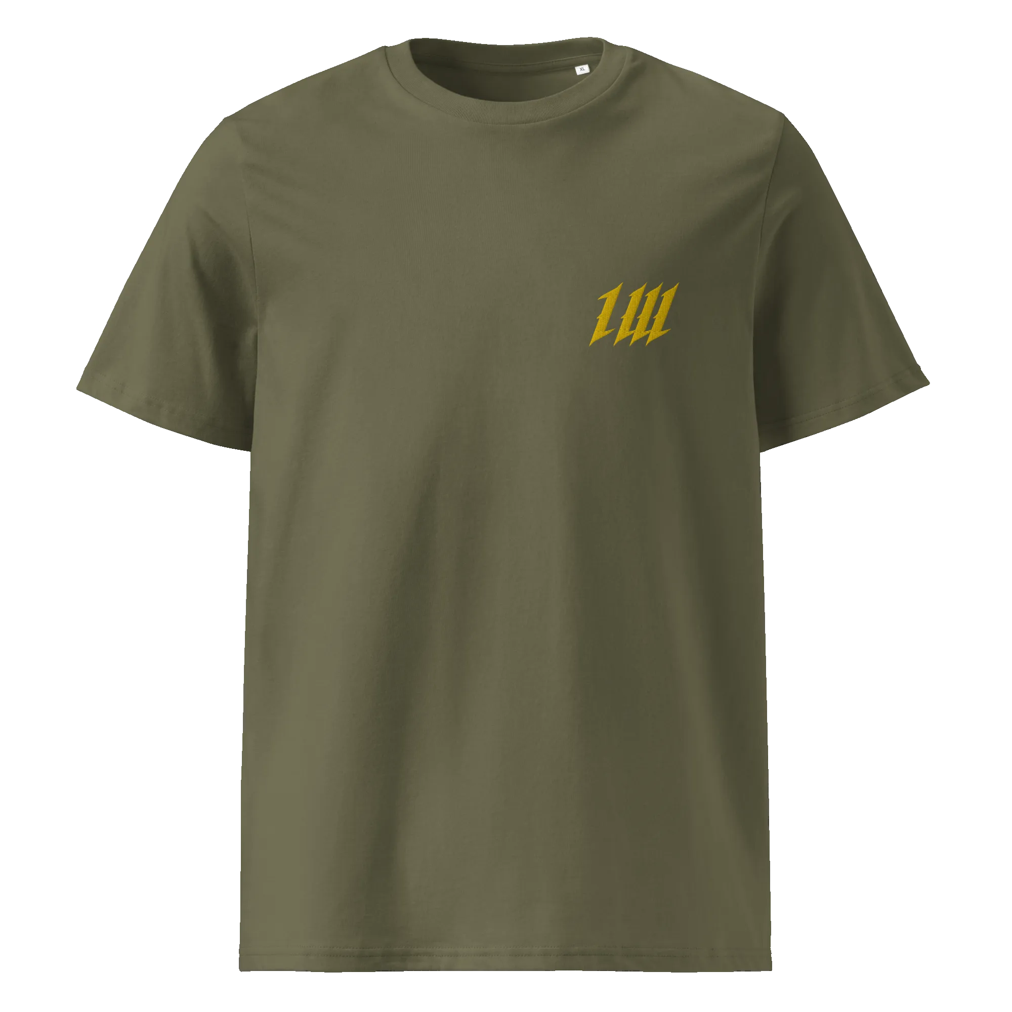 Minimal Olive Green Organic Tee