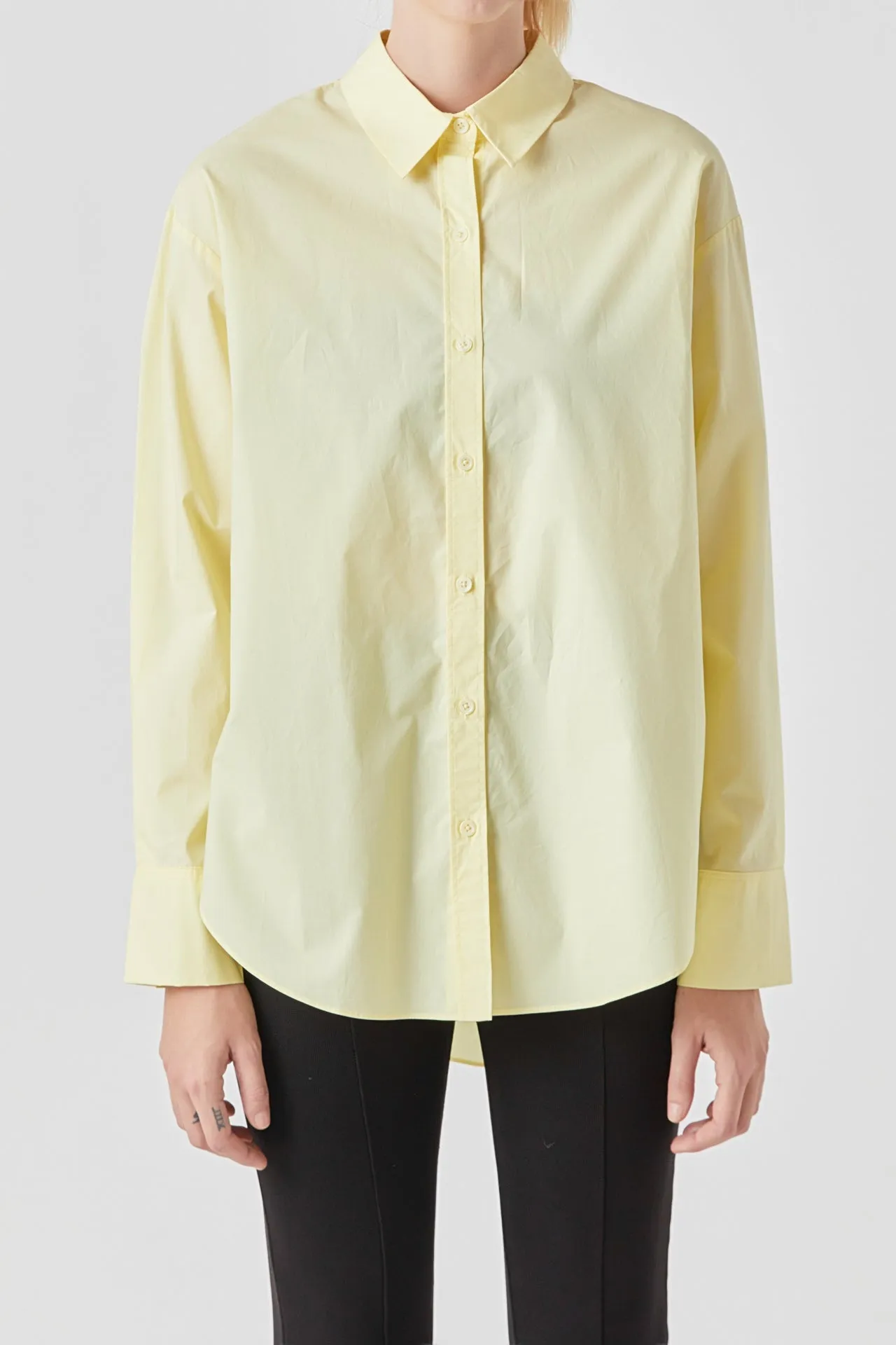 Oversize Collared Shirt
