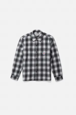 Plaid Ls Flannel Shirt Ash