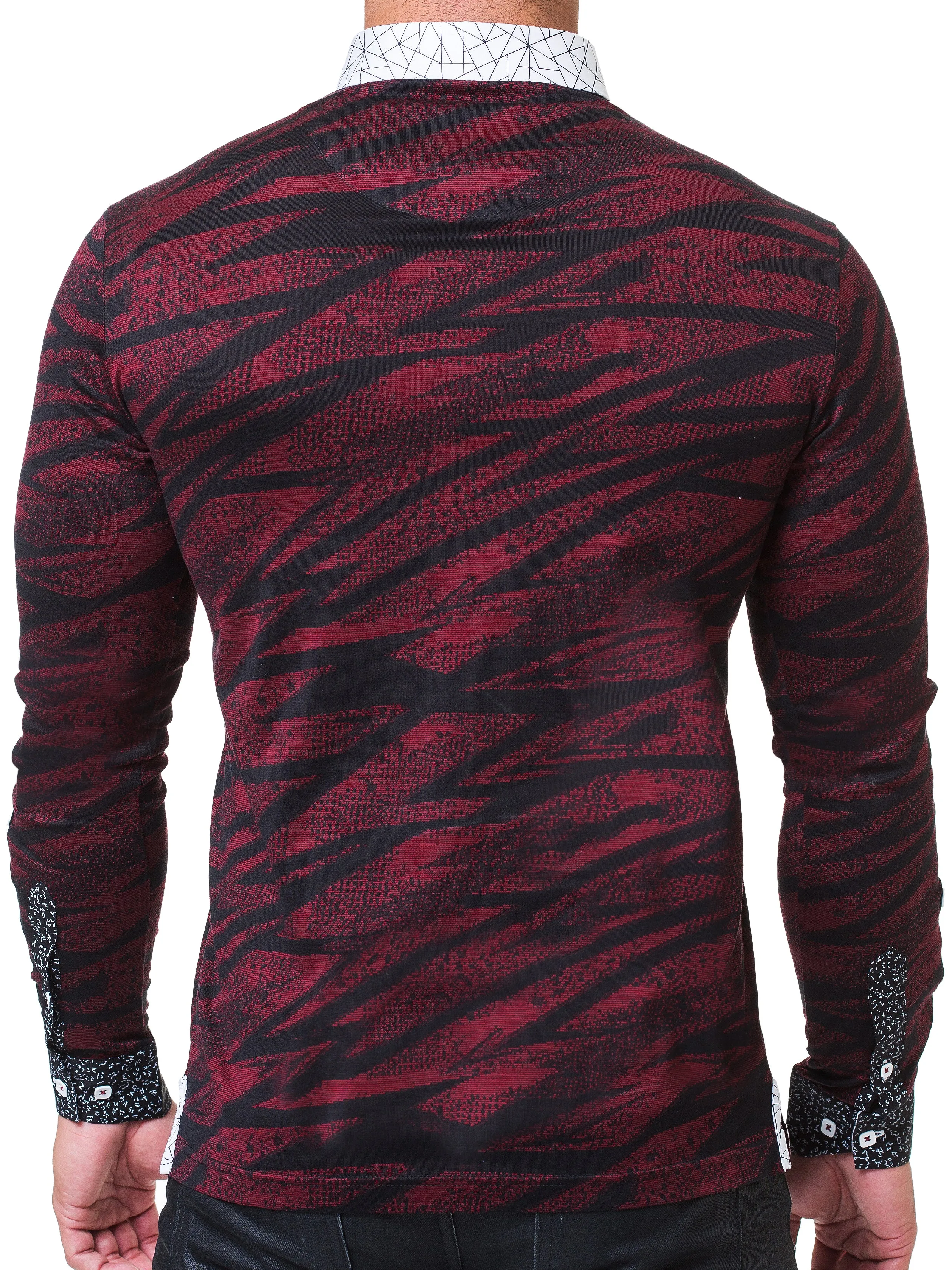 Polo Newton Black Scribble