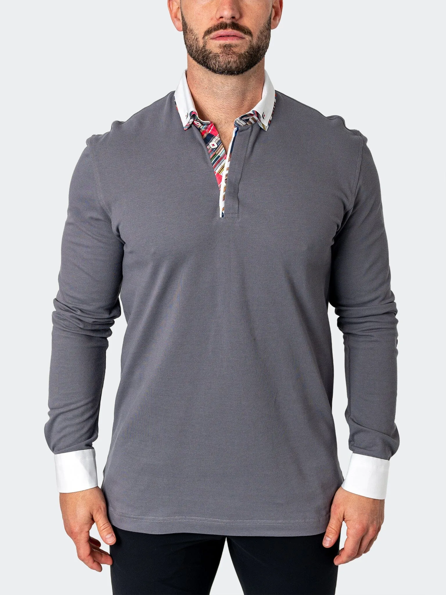 Polo NewtonSolidMirage Grey
