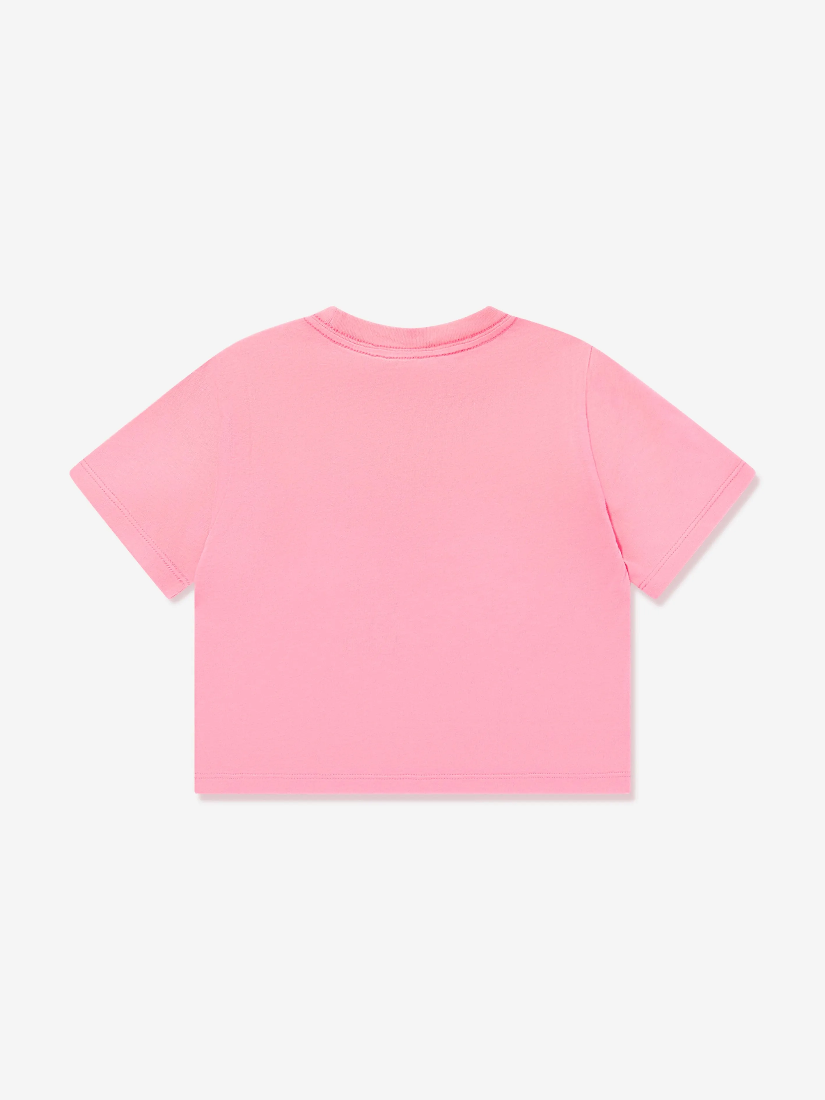 Ralph Lauren Girls Graphic Logo T-Shirt in Pink