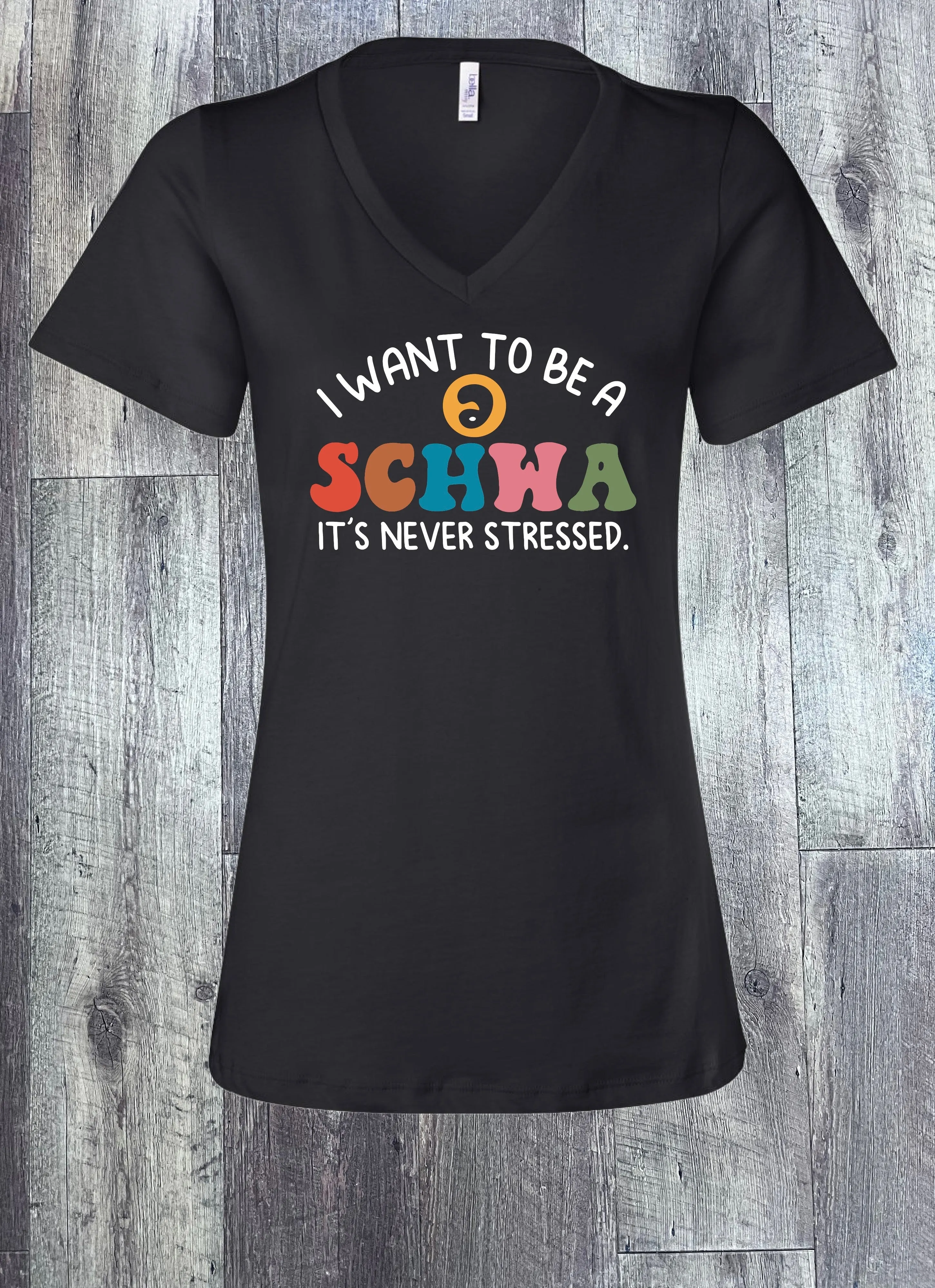 Schwa Tank, Tee, V-Neck