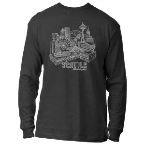 Seattle Highlights Long Sleeve T-Shirt