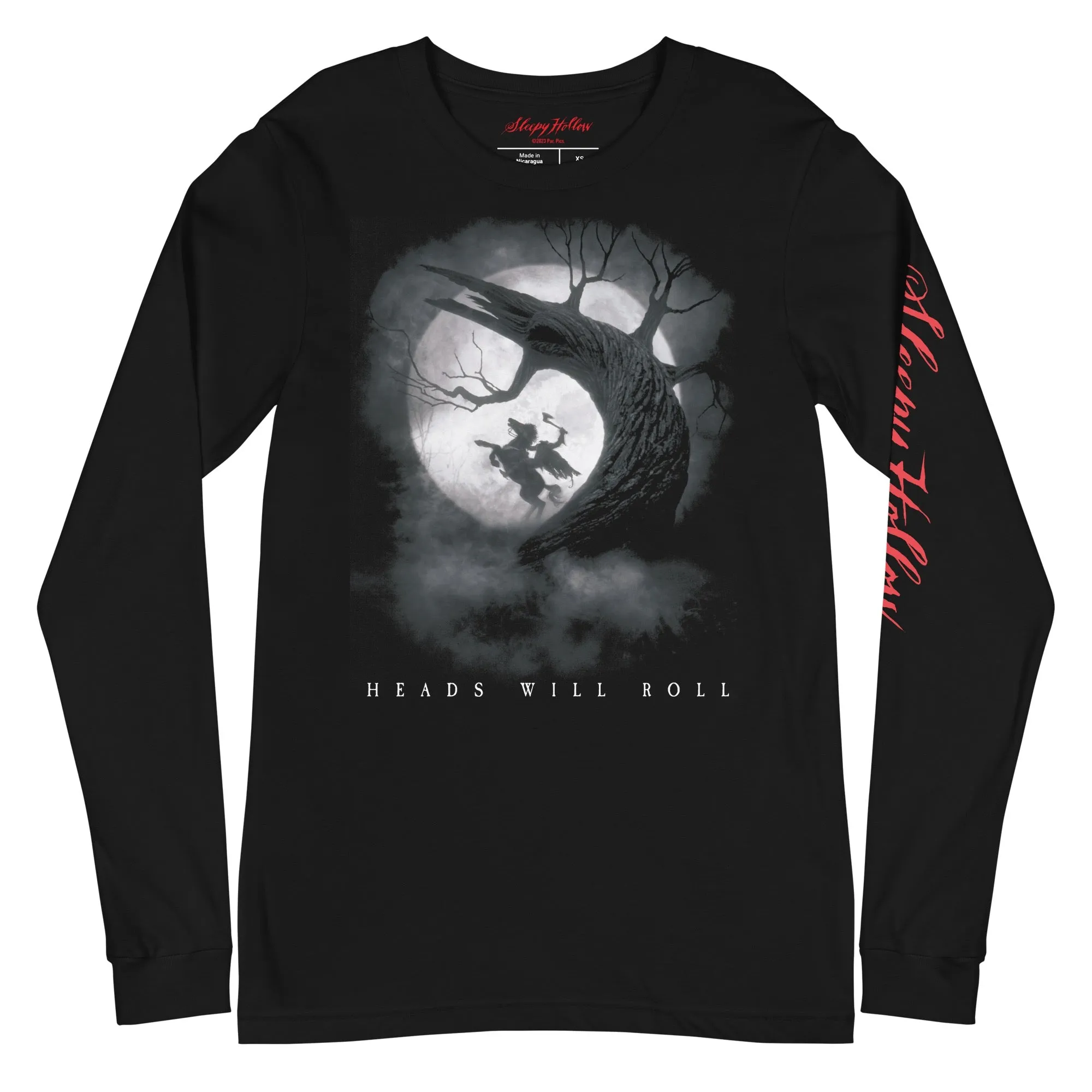 Sleepy Hollow Heads Will Roll Long Sleeve T-Shirt