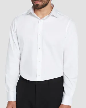 Soktas Micro Dobby Shirt - White