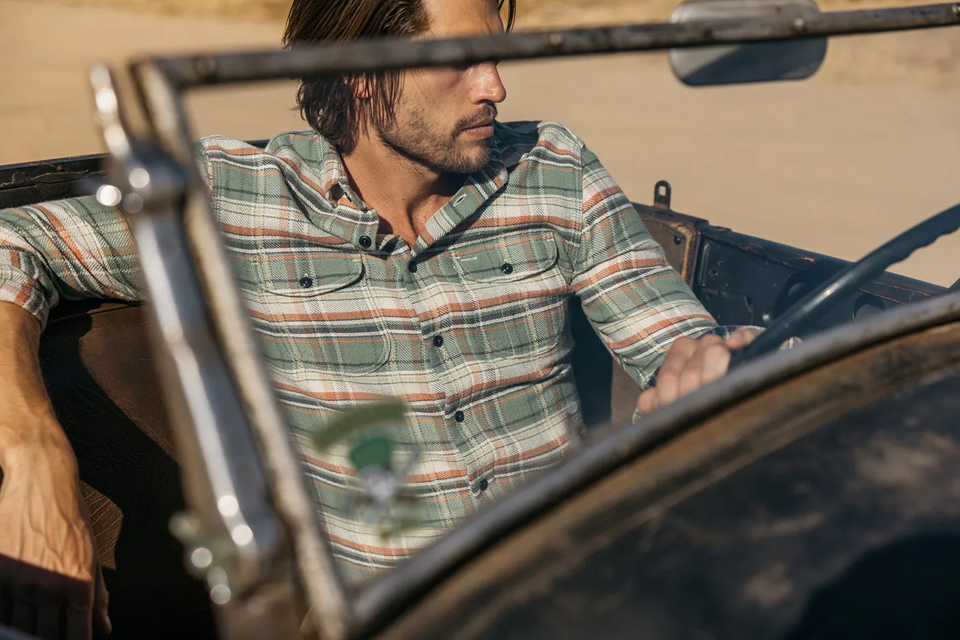 The Brace Vintage Diamond Plaid - Emerald