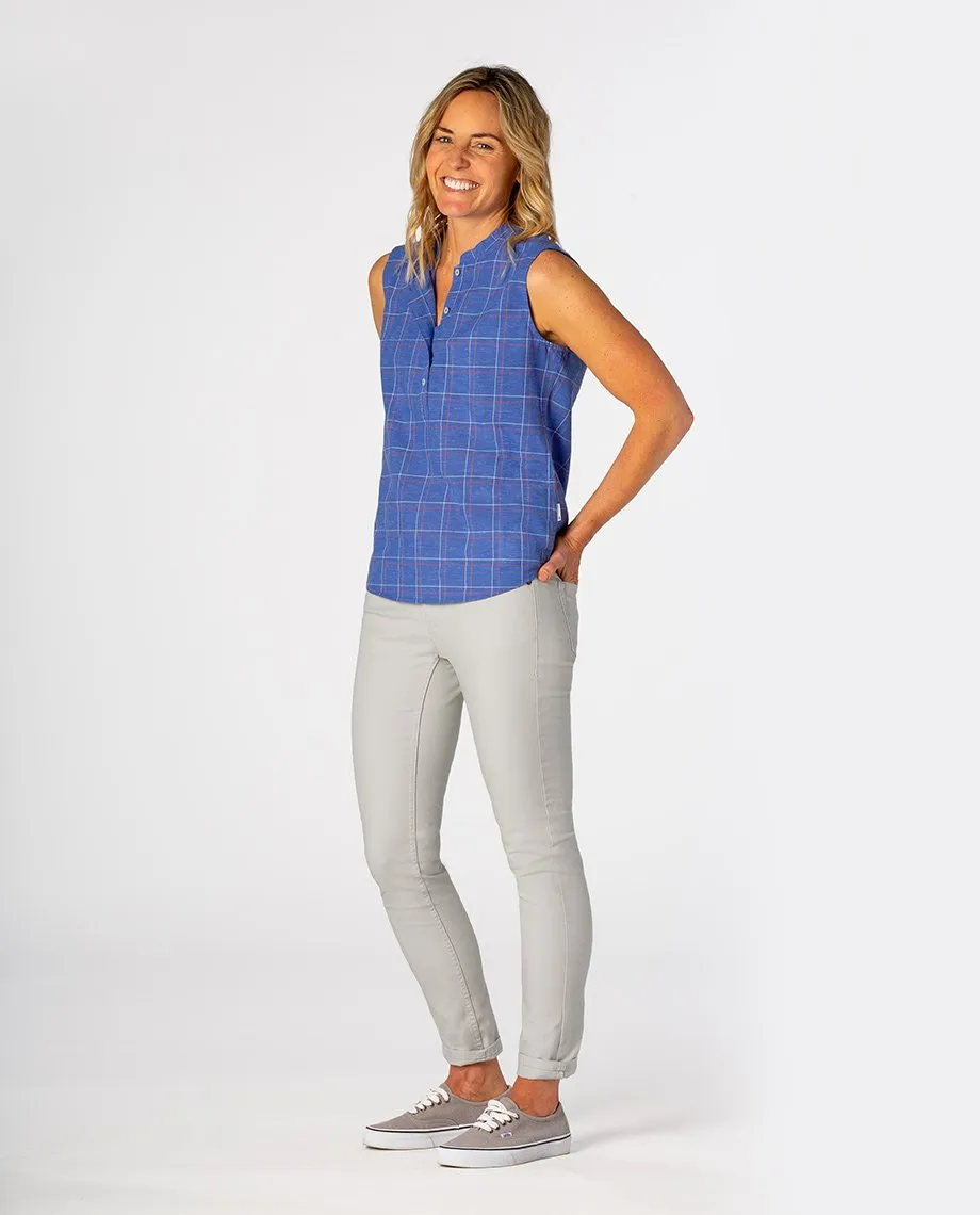 Women's Poplar Sleeveless Shirt
